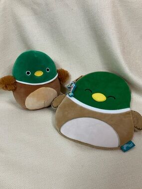 💐2/$25💐 Squishmallows Avery Mallard Duck 6” & Pencil Case